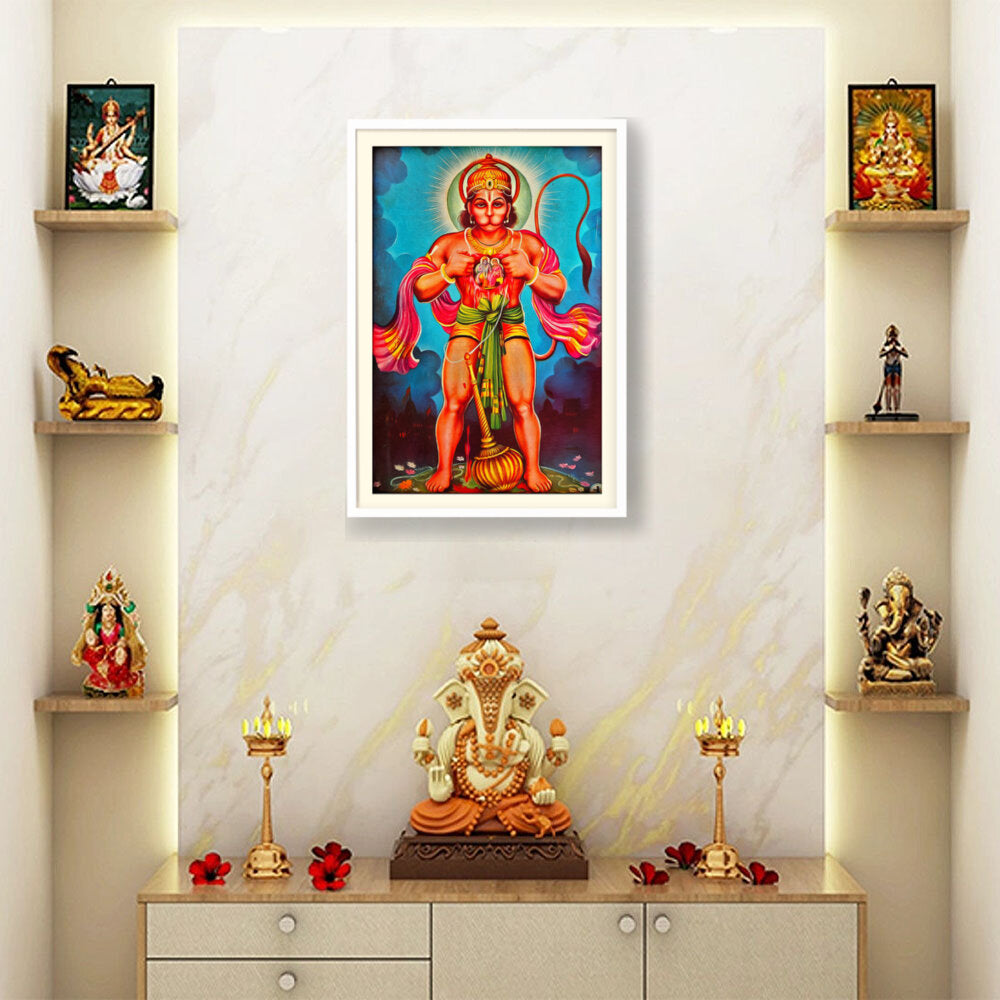Hanuman - WALL MOUNT FRAME