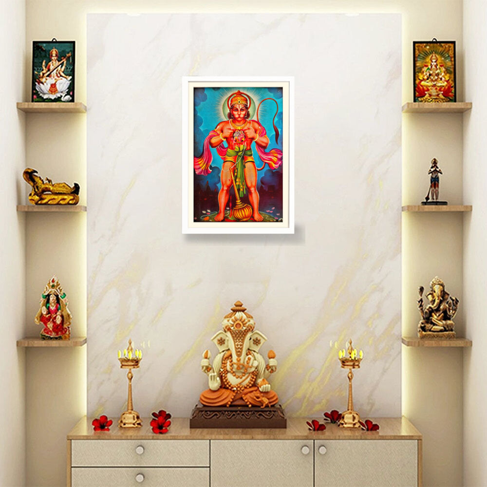 Hanuman - WALL MOUNT FRAME