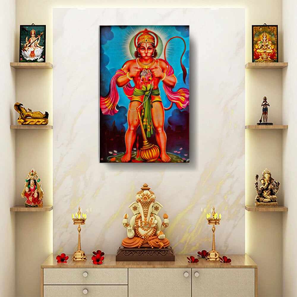 Hanuman - Wall Canvas