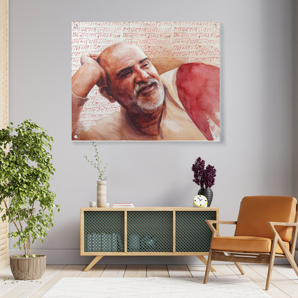 Neem Karoli Baba - Acrylic Wall Photo