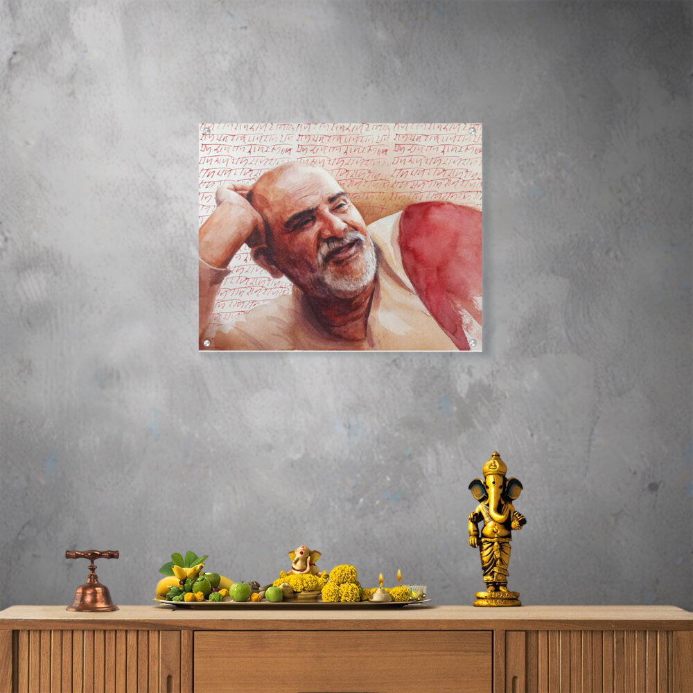 Neem Karoli Baba - Acrylic Wall Photo