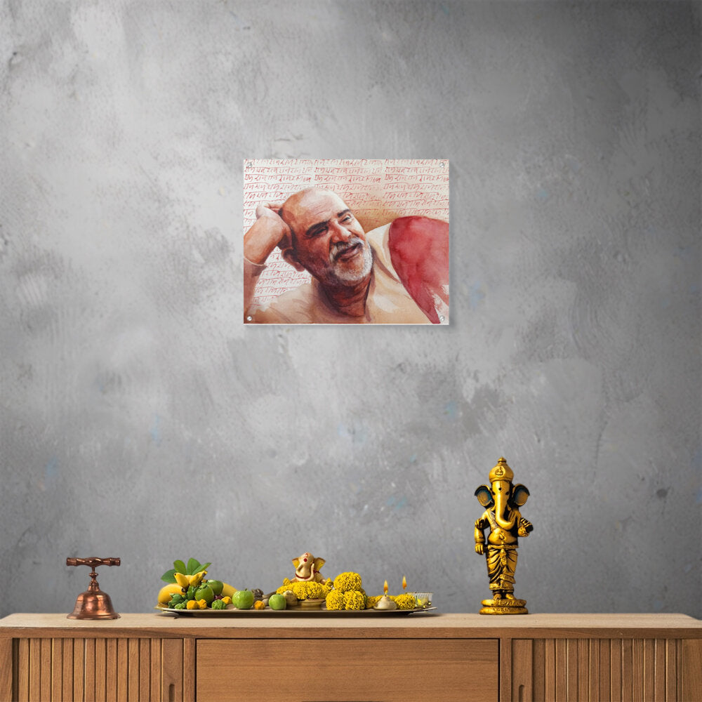 Neem Karoli Baba - Acrylic Wall Photo