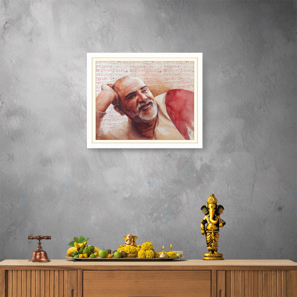Neem Karoli Baba - WALL MOUNT FRAME