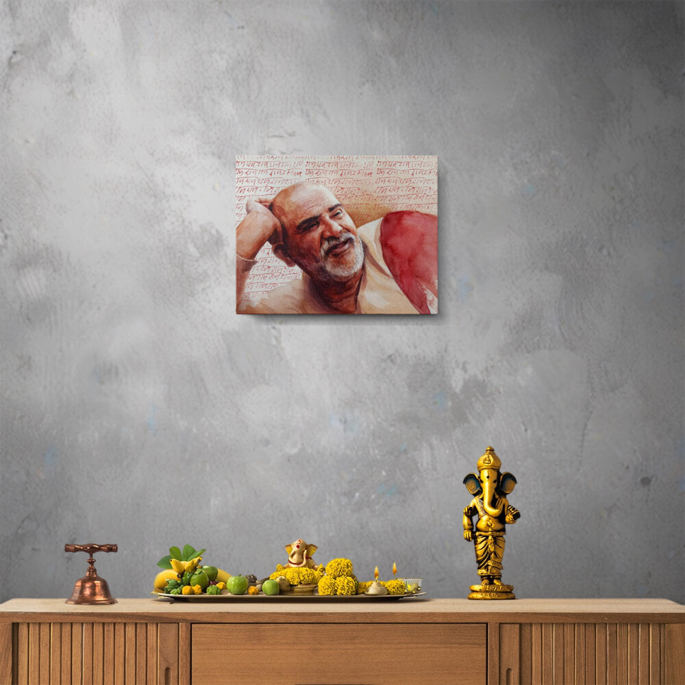 Neem Karoli Baba - Wall Canvas