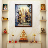 Amazon - Seller - Seetharama Lakshmana Hanuman - Framed Canvas