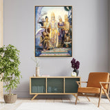 Seetharama Lakshmana Hanuman - FLOATING FRAME