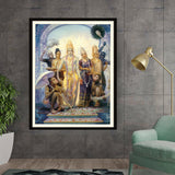 Seetharama Lakshmana Hanuman - WALL MOUNT FRAME