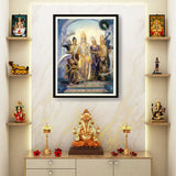 Amazon - Seller - Seetharama Lakshmana Hanuman - WALL MOUNT FRAME