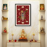 ShrinathJiPichwai_Cows - WALL MOUNT FRAME