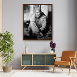 Shirdi Sai Baba Original - Framed Canvas