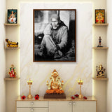 Shirdi Sai Baba Original - Framed Canvas