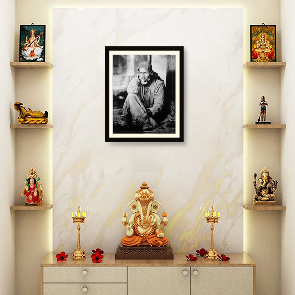 Shirdi Sai Baba Original - WALL MOUNT FRAME