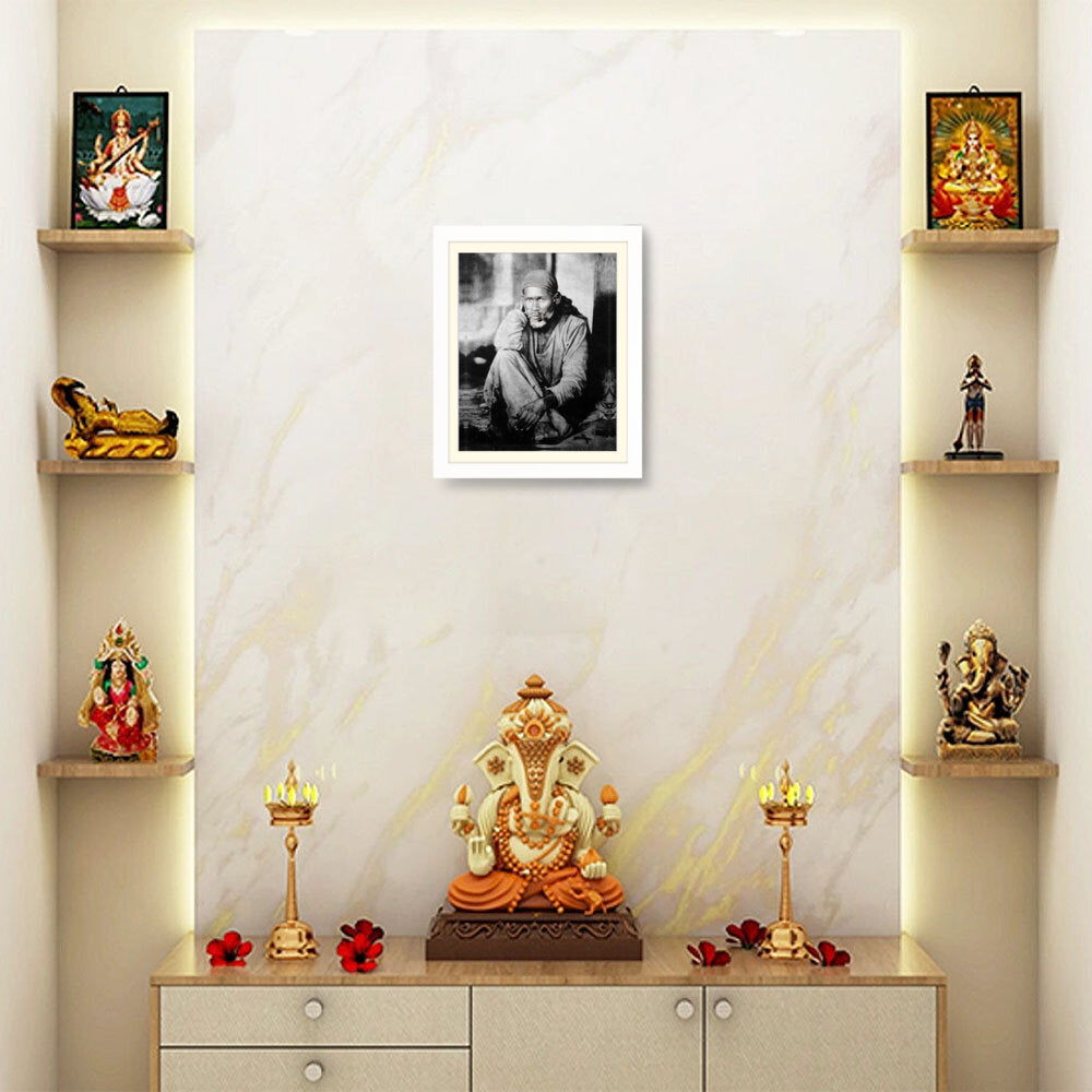 Shirdi Sai Baba Original - WALL MOUNT FRAME