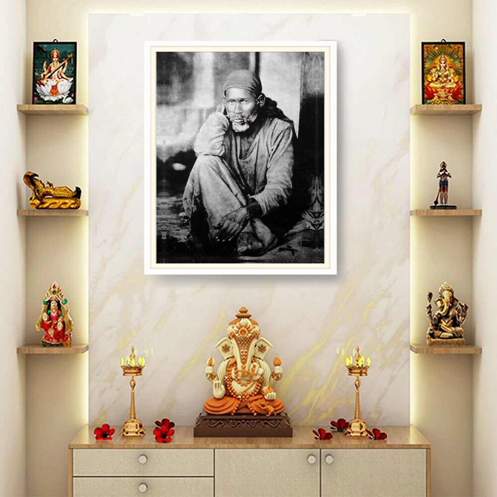 Shirdi Sai Baba Original - WALL MOUNT FRAME