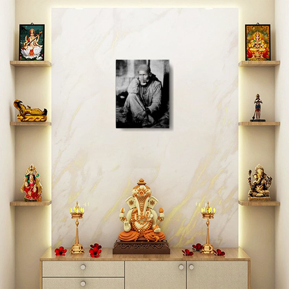 Shirdi Sai Baba Original - Wall Canvas
