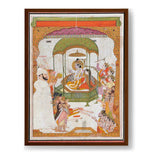 Ram Darbar - Framed Canvas