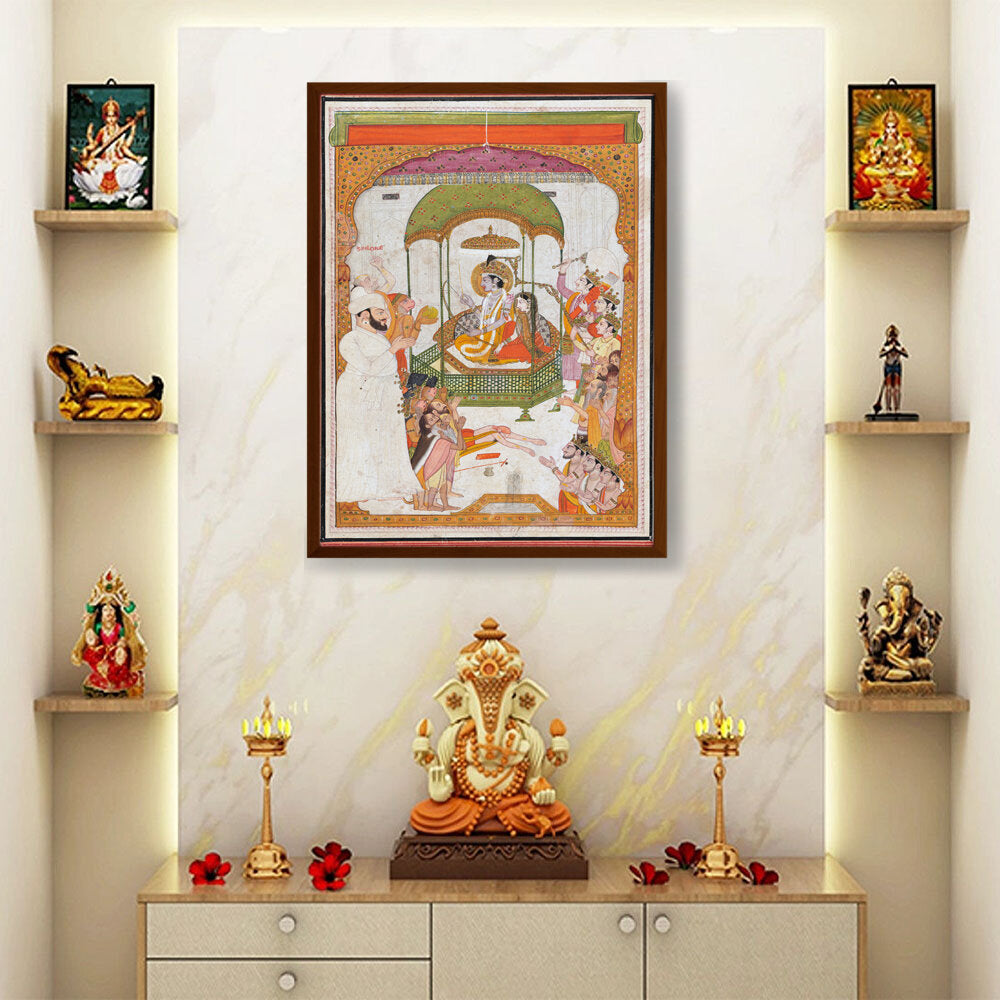 Amazon - Seller - Ram Darbar - Framed Canvas