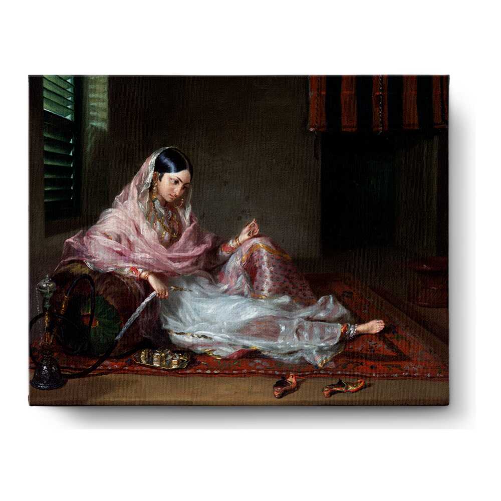 Girl In Muslin - Wall Canvas