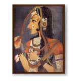 Bani Thani As Radha - Framed Canvas