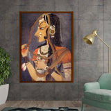 Amazon - Seller - Bani Thani As Radha - Framed Canvas