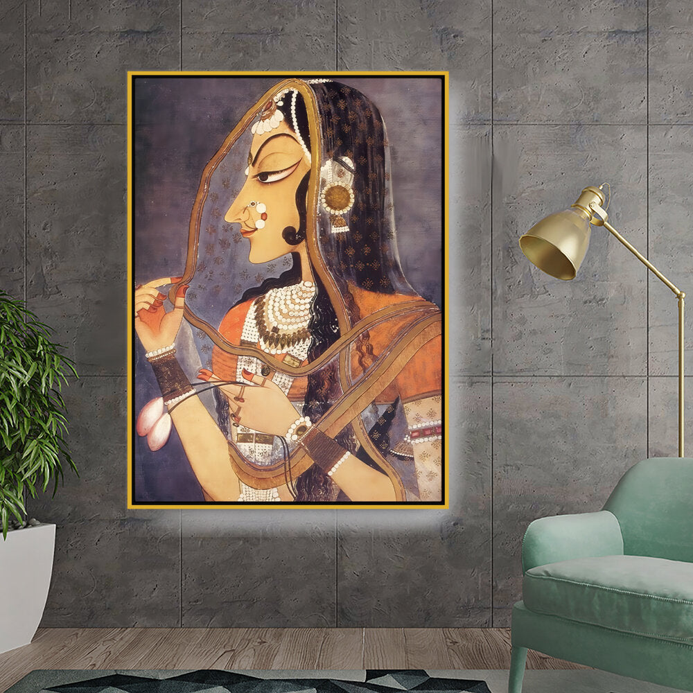 Bani Thani As Radha - FLOATING FRAME