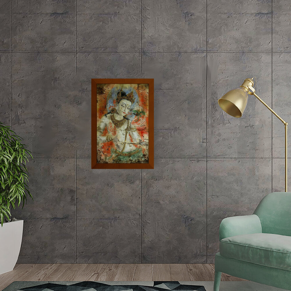 Lokeswara - Framed Canvas