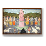 Samudra Manth - Framed Canvas