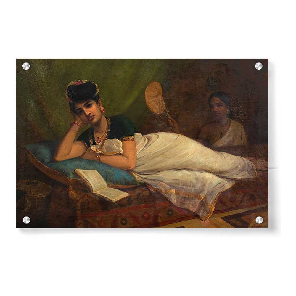 A Reclining Nair Lady - Acrylic Wall Photo