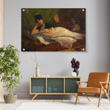 A Reclining Nair Lady - Acrylic Wall Photo