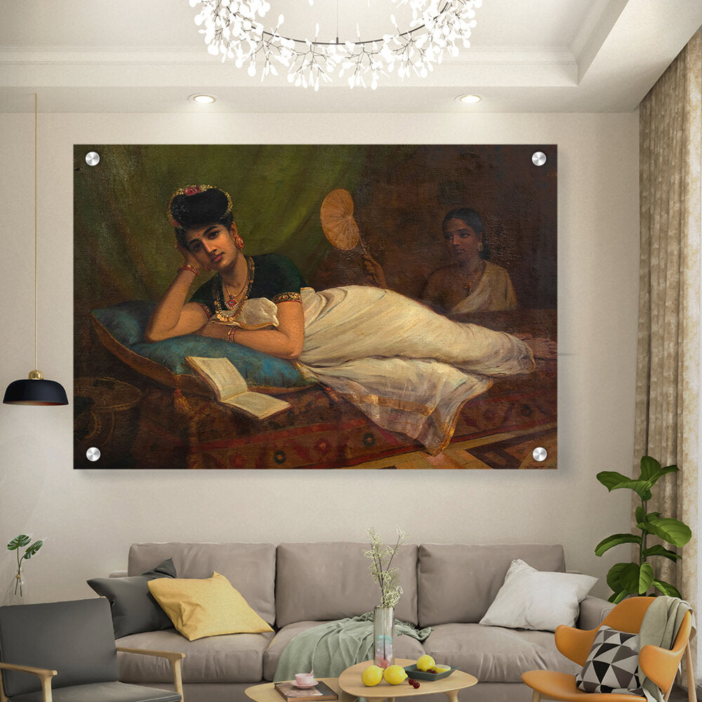 Amazon - Seller - A Reclining Nair Lady - Acrylic Wall Photo