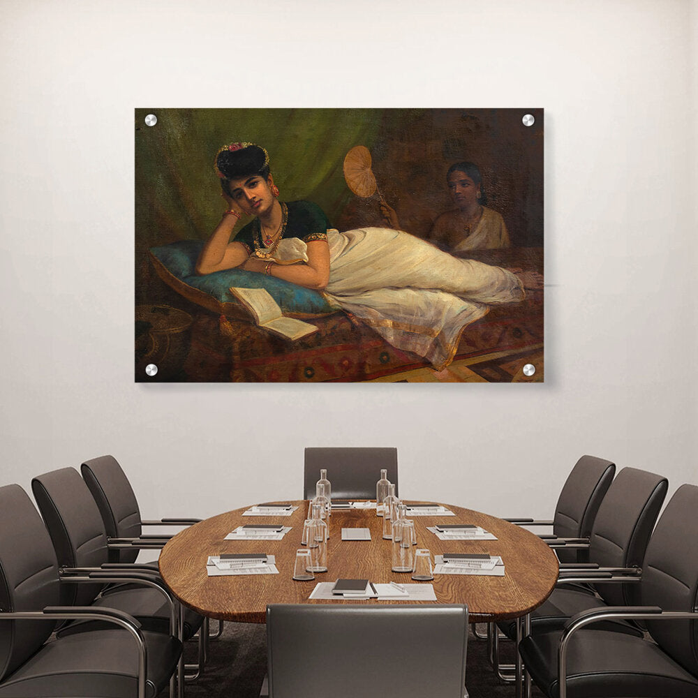 A Reclining Nair Lady - Acrylic Wall Photo