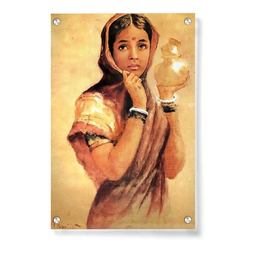 The Milkmaid - Acrylic Wall Photo