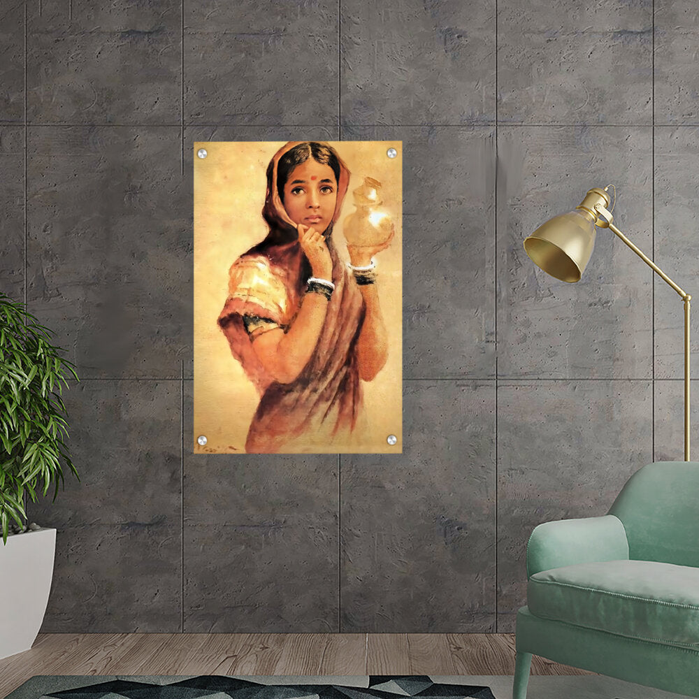 The Milkmaid - Acrylic Wall Photo