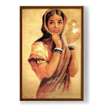 The Milkmaid - Framed Canvas