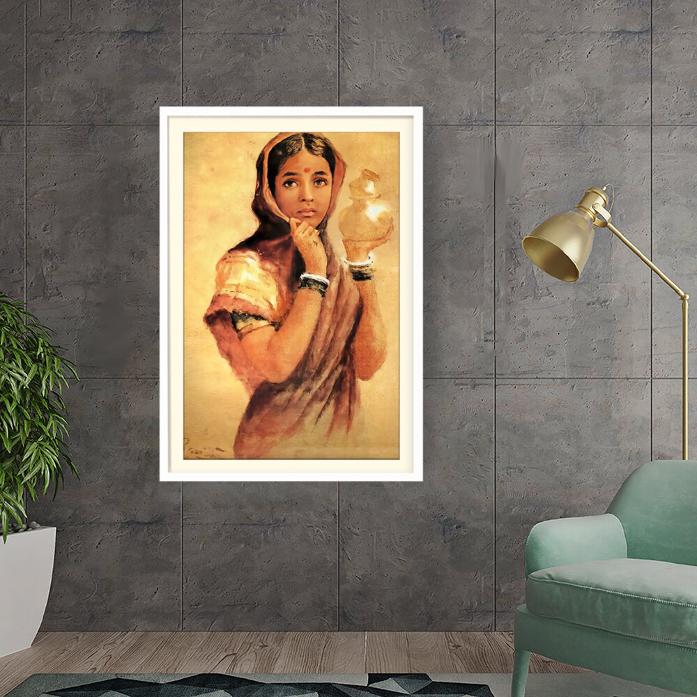 The Milkmaid - WALL MOUNT FRAME