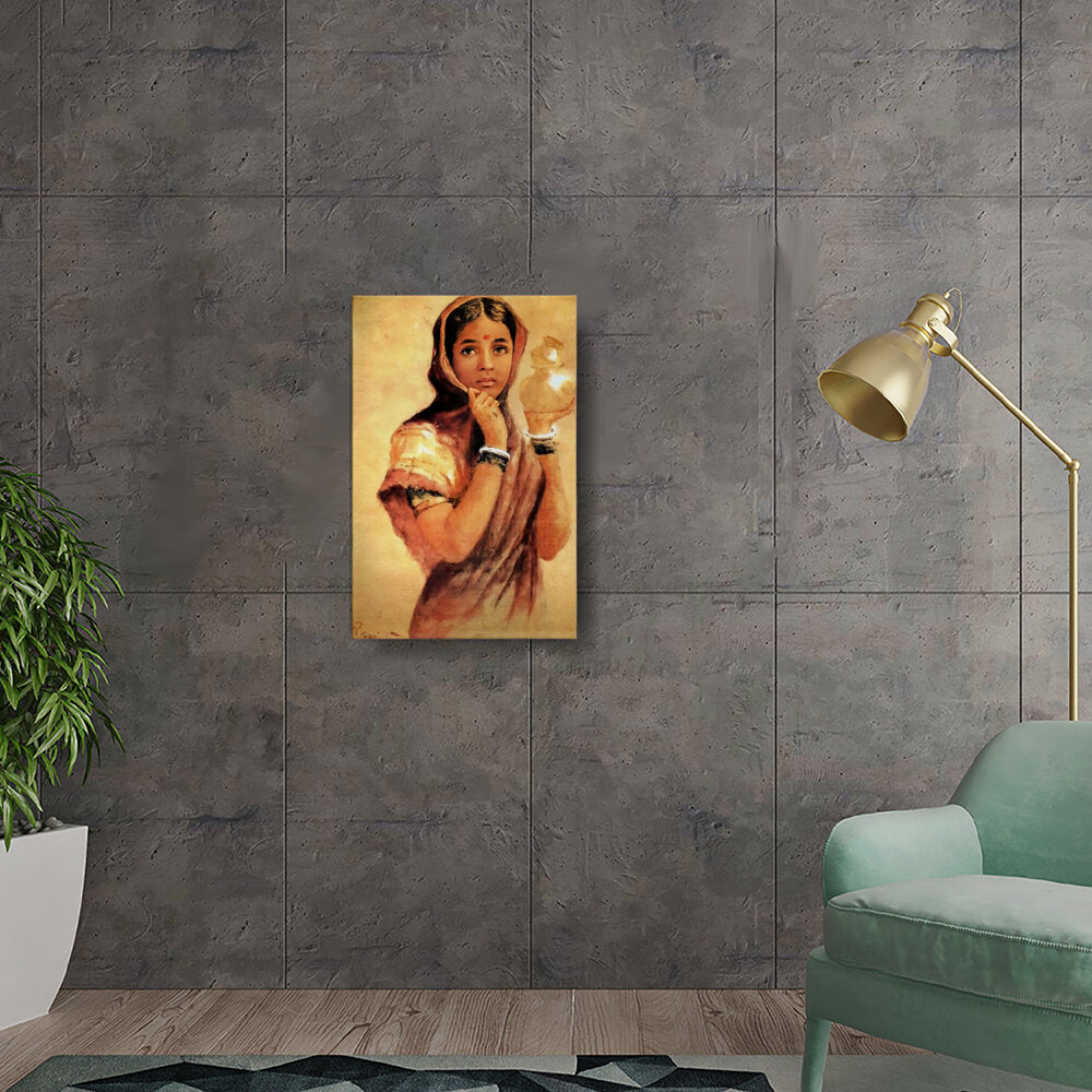 The Milkmaid - Wall Canvas