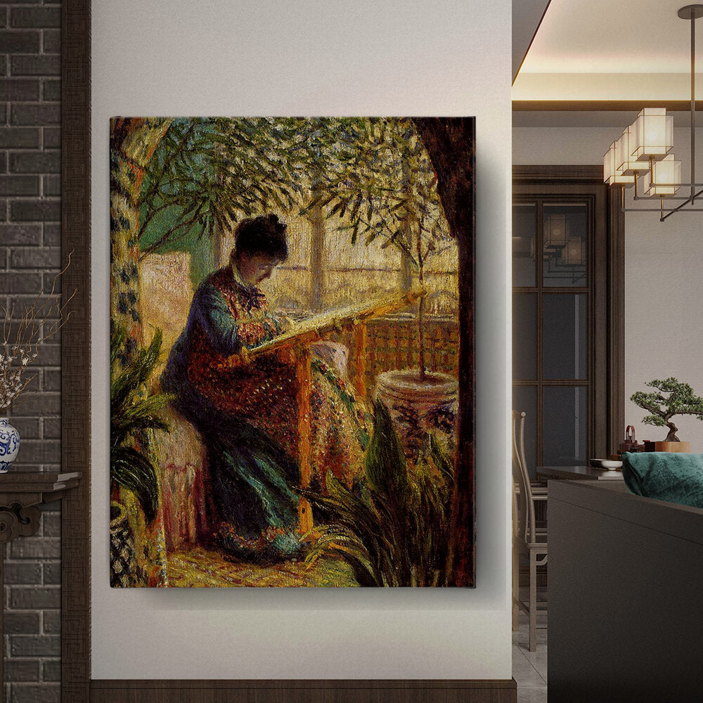 Amazon - Seller - Madame Monet Embroidering - Wall Canvas