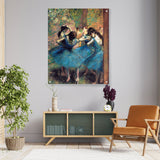 Dancers In Blue - Acrylic Wall Photo