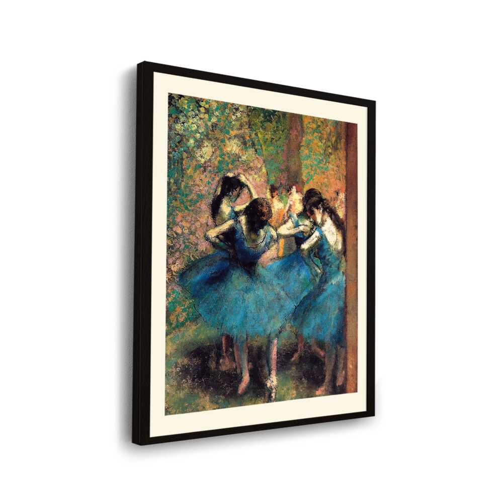 Dancers In Blue - WALL MOUNT FRAME