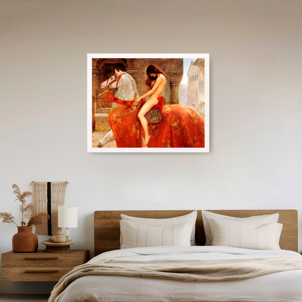 Lady Godiva - Framed Canvas