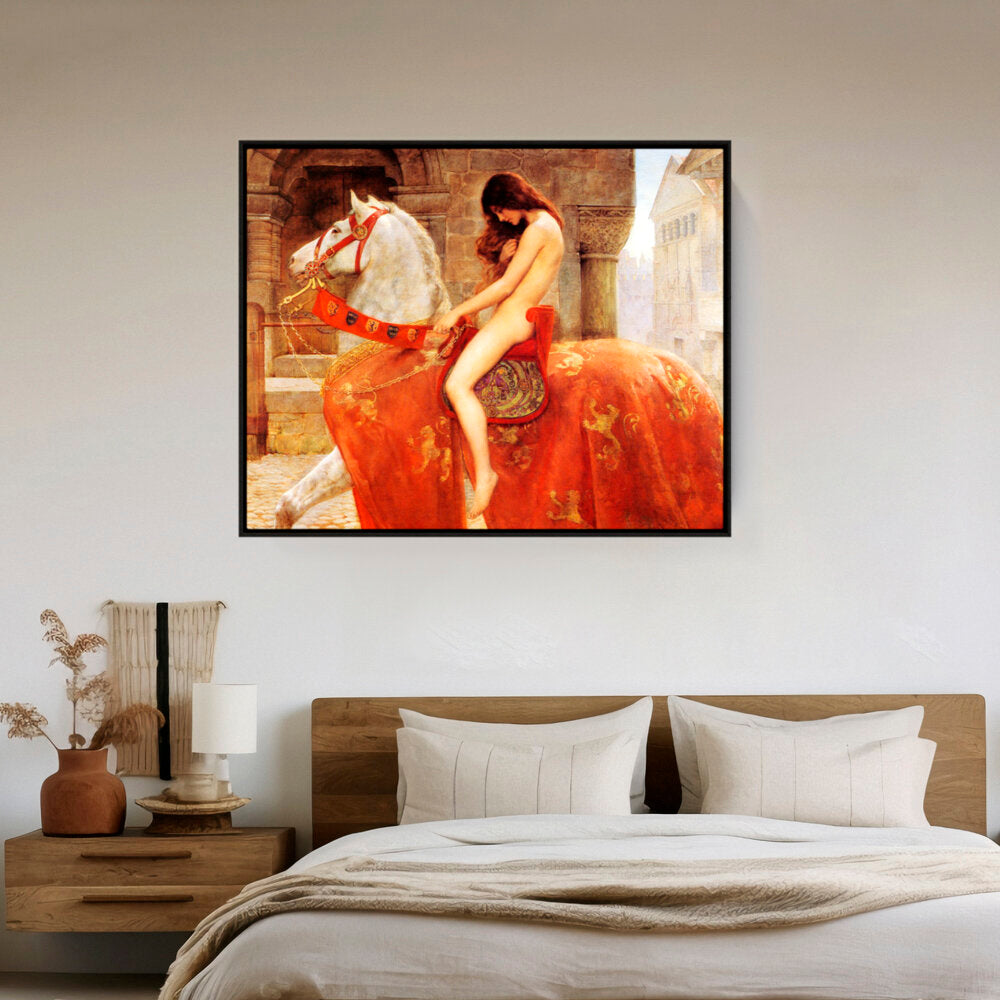 Lady Godiva - FLOATING FRAME