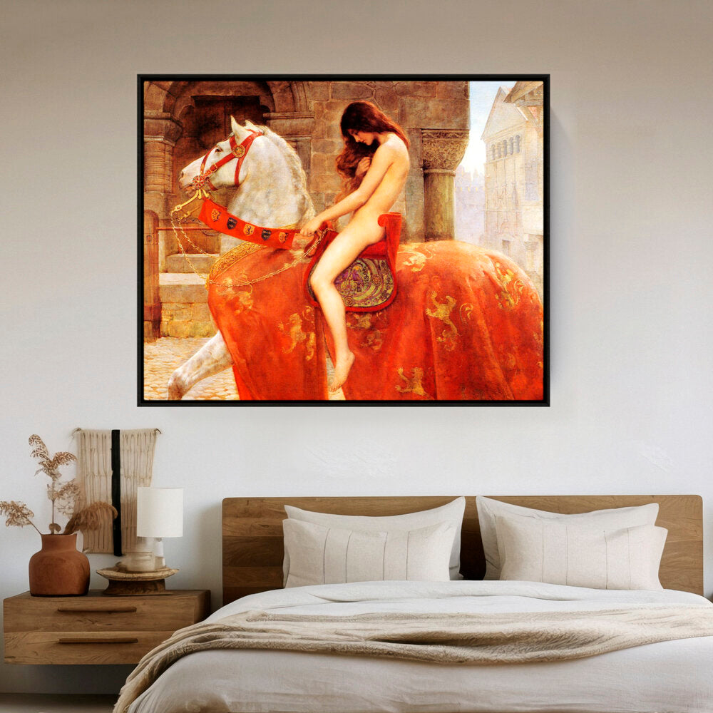 Lady Godiva - FLOATING FRAME