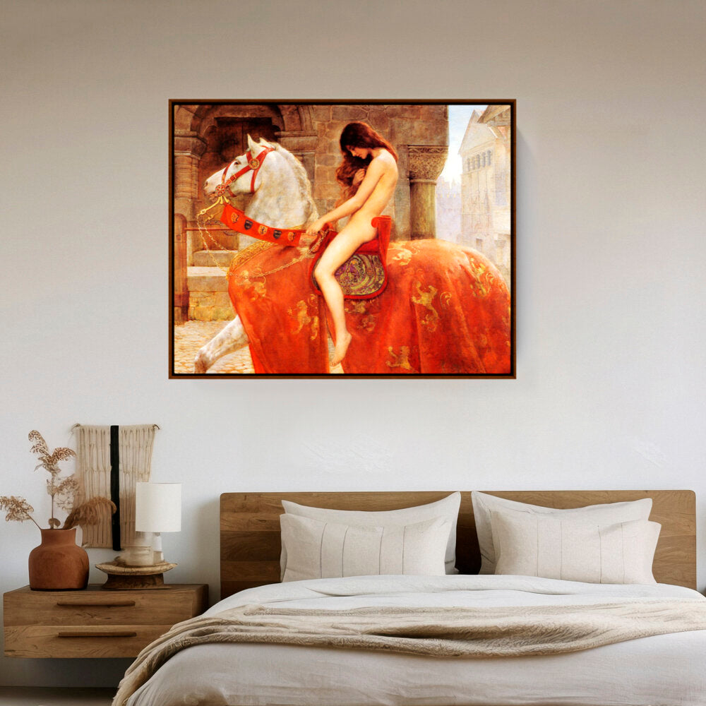 Lady Godiva - FLOATING FRAME