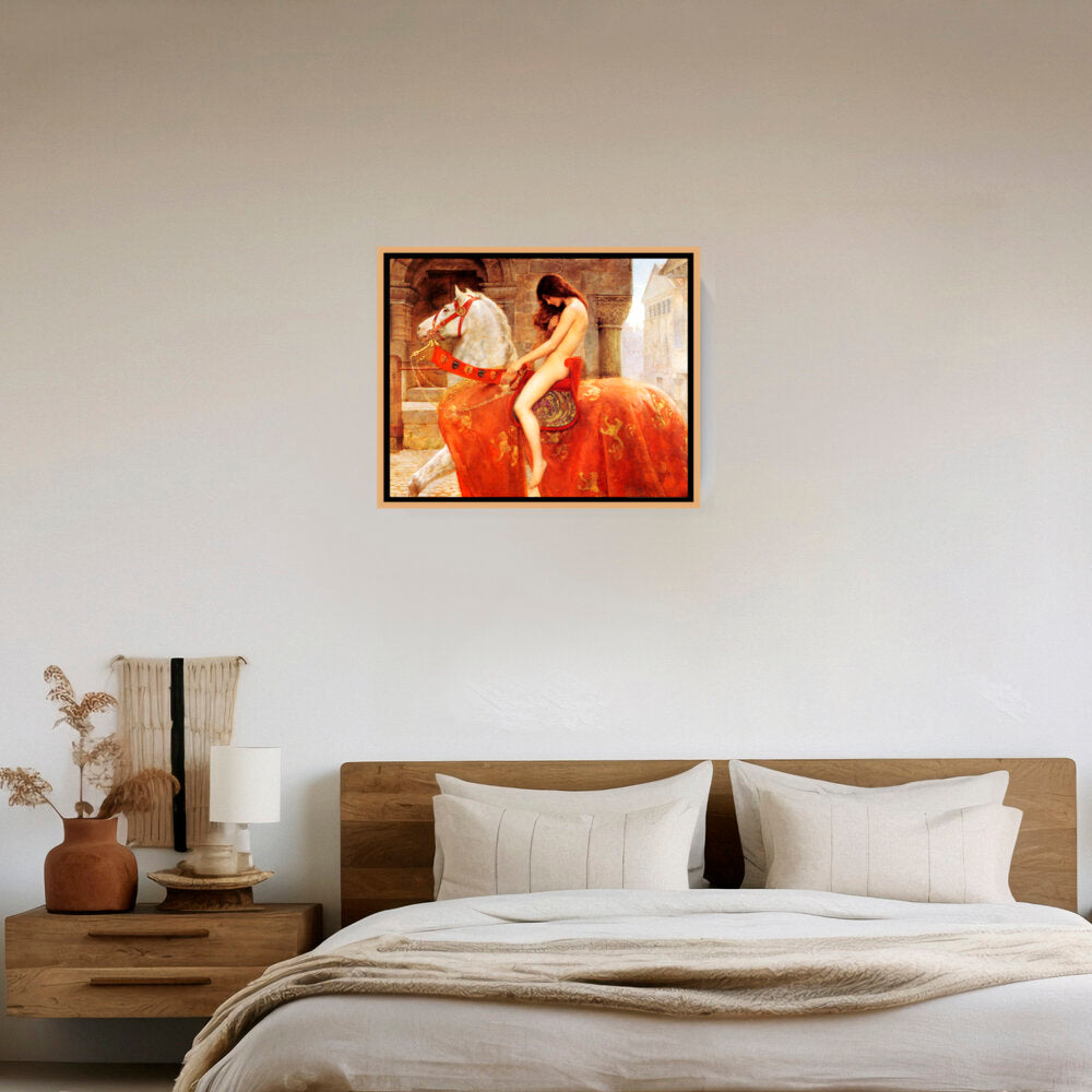 Lady Godiva - FLOATING FRAME