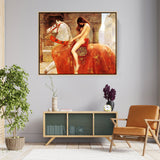 Lady Godiva - FLOATING FRAME