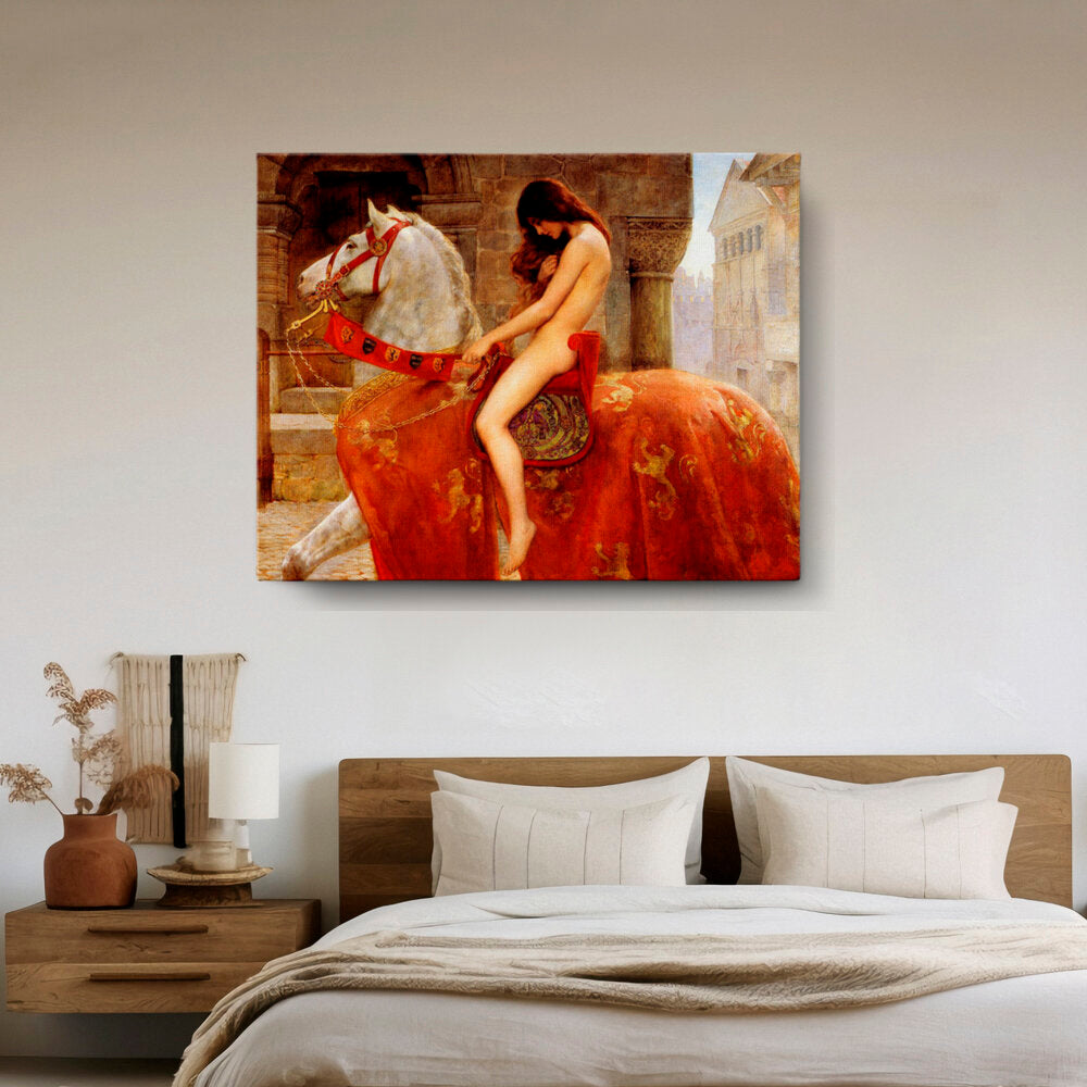 Lady Godiva - Wall Canvas