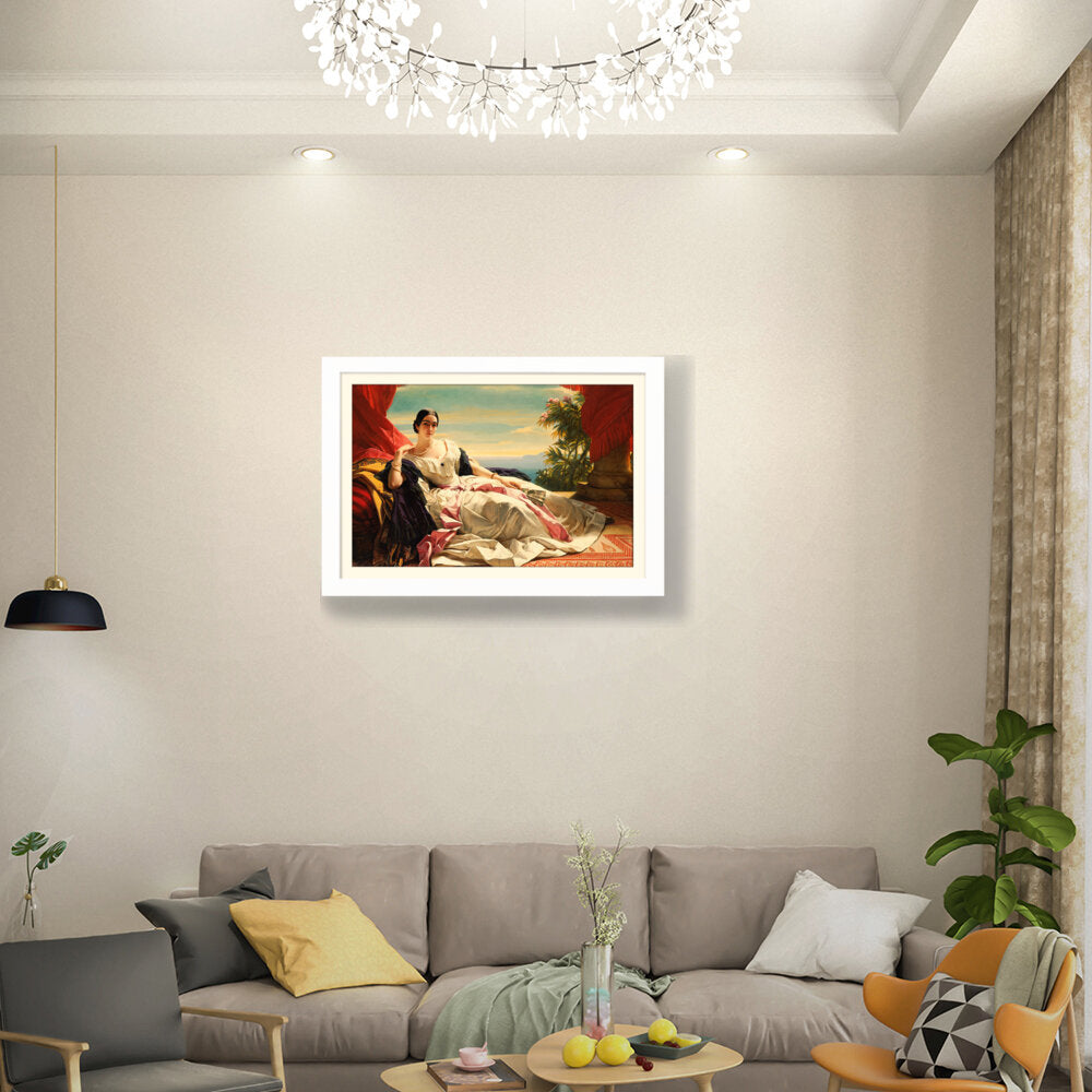 Portrait Of Leonilla - WALL MOUNT FRAME