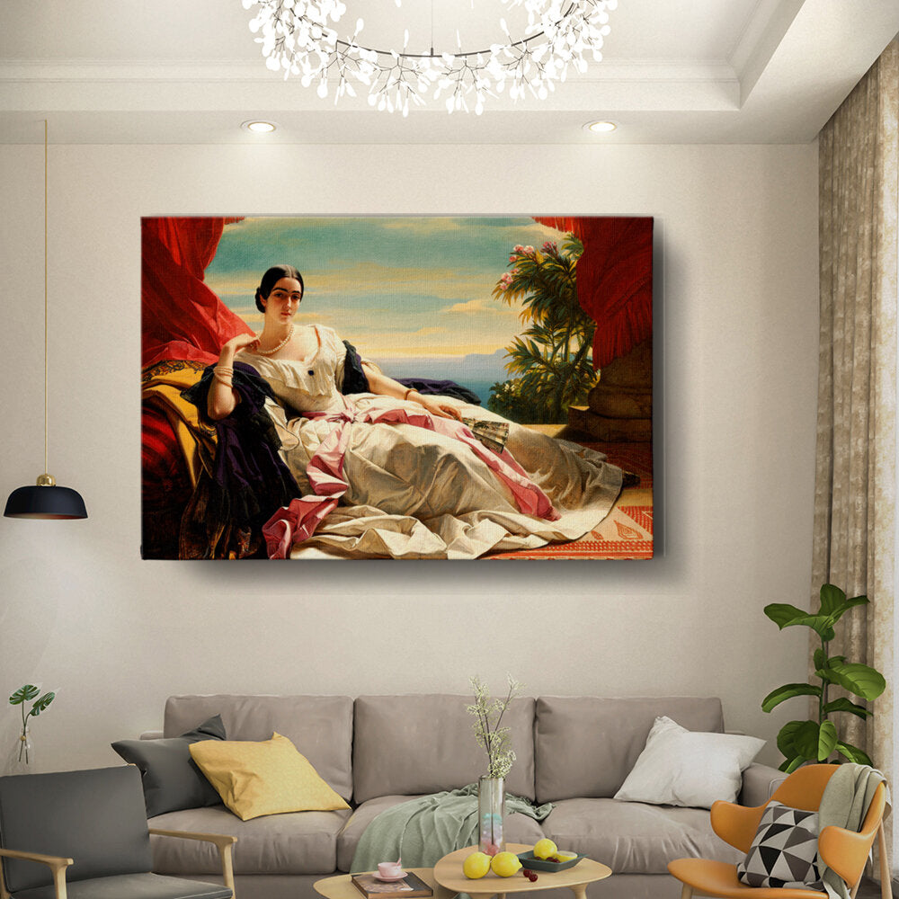 Portrait Of Leonilla - Wall Canvas