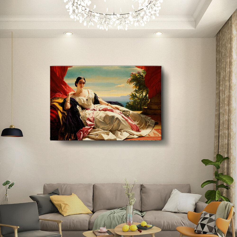 Portrait Of Leonilla - Wall Canvas