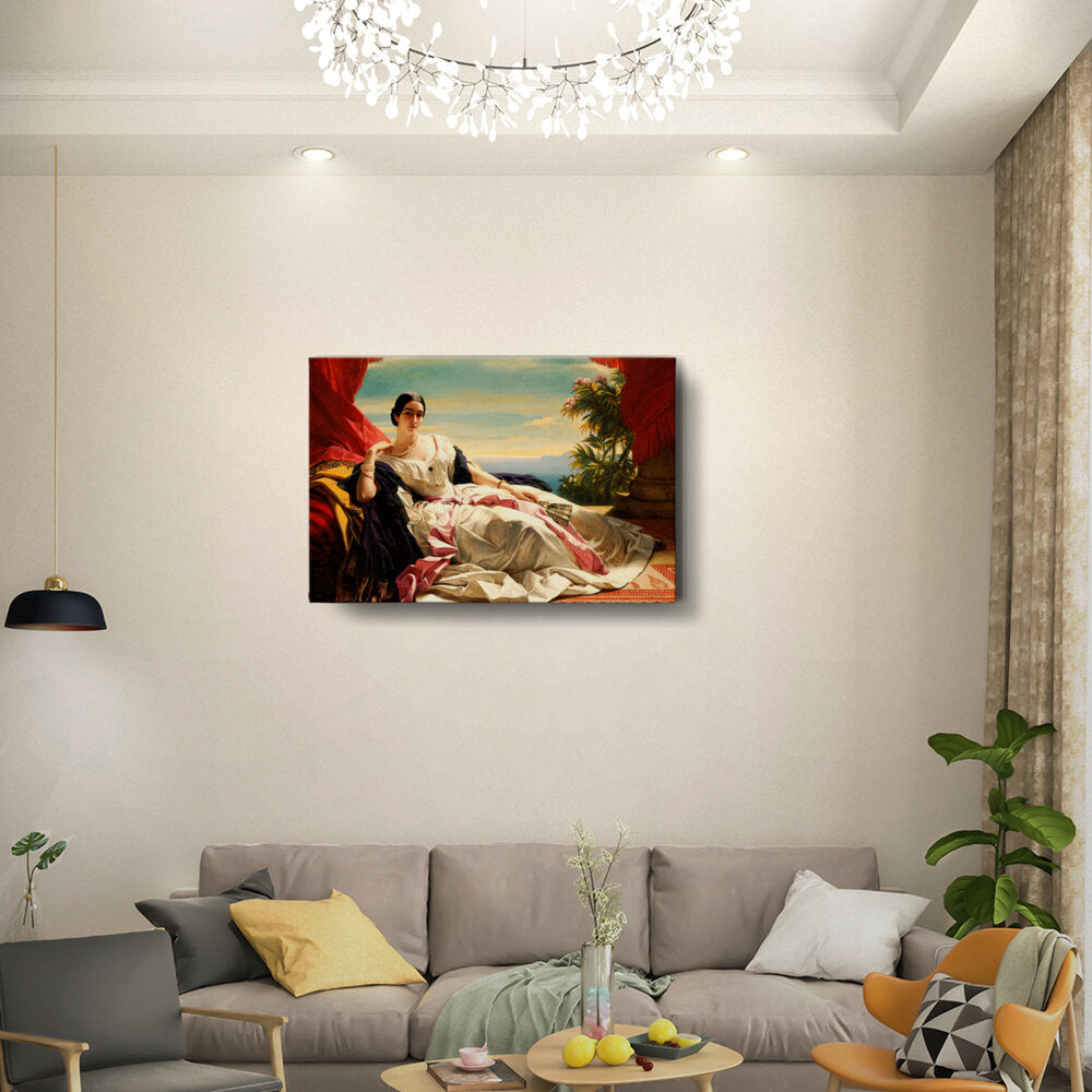 Portrait Of Leonilla - Wall Canvas